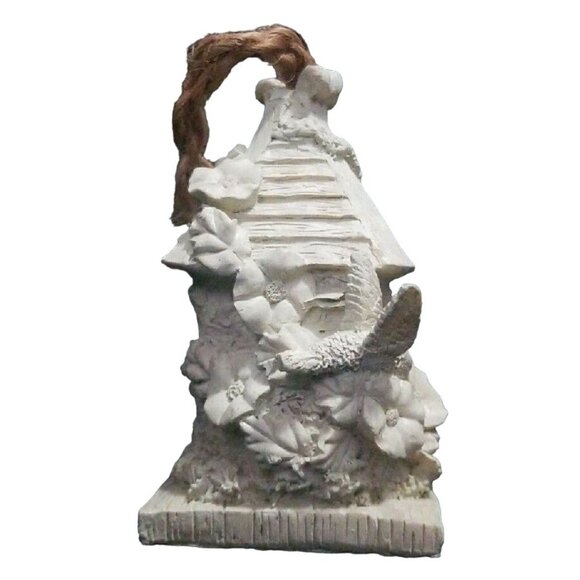 Paintable Fairy Bird House Ornament 4" Easter Holiday Christmas Craft Ornament - Picture 4 of 5